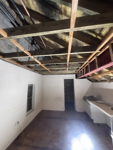 Controlled artex plasterboard strip-out in Chingford