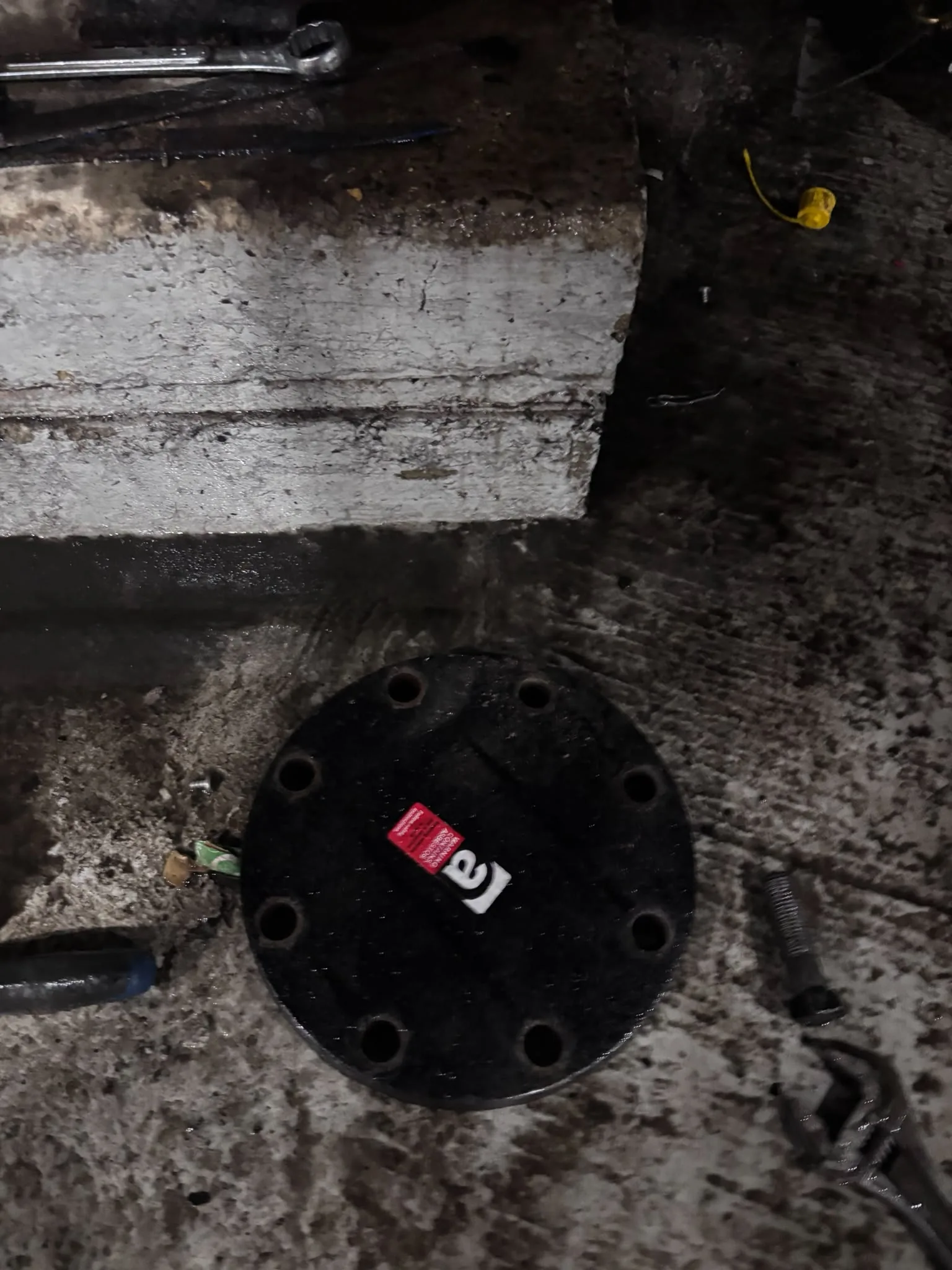 Artex scraping from a concrete ceiling during Chingford refurbishment