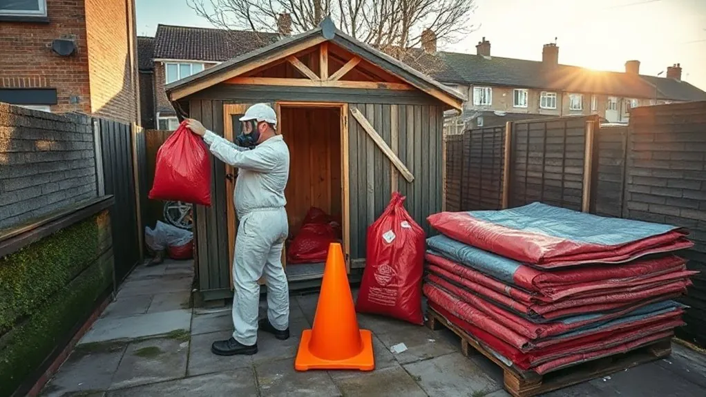 Garage & Shed Roof Removal in Chingford — HSE-licensed specialists